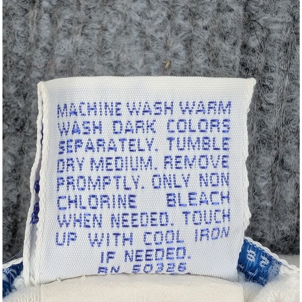Vintage OshKosh BGosh Shirt Baby Boys 24M Genuine Article Tee Blue Retro Sporty